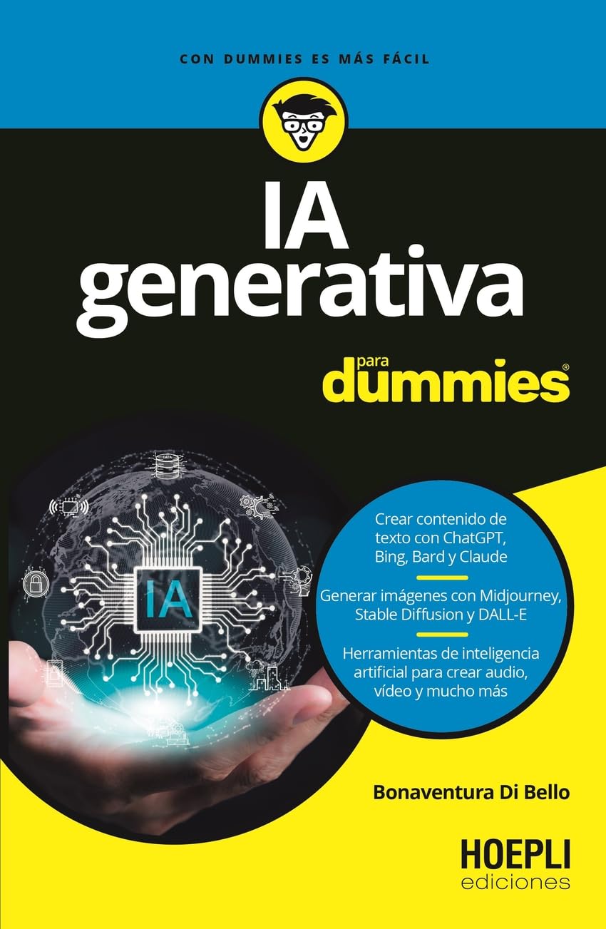 IA generativa para Dummies: qué enseña el libro de Bonaventura Di Bello